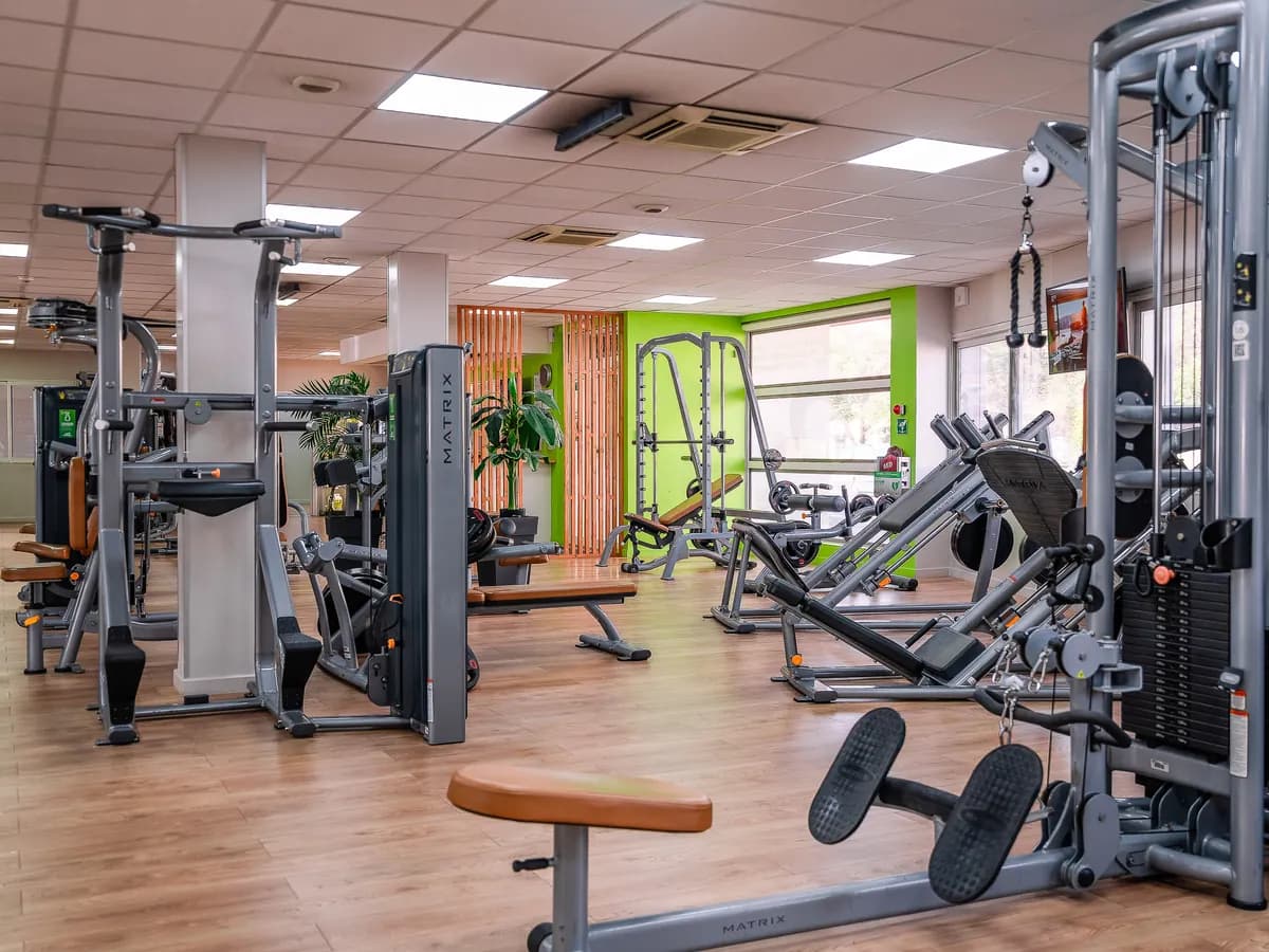Plateau de musculation Matrix de la salle Infini Mouv à Agde